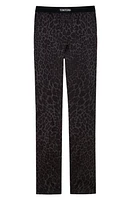 TOM FORD Men's Leopard Print Stretch Silk Pajama Pants at Nordstrom,