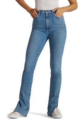 Favorite Daughter The Valentina High Waist Split Leg Jeans in Laurel at Nordstrom, Size 30