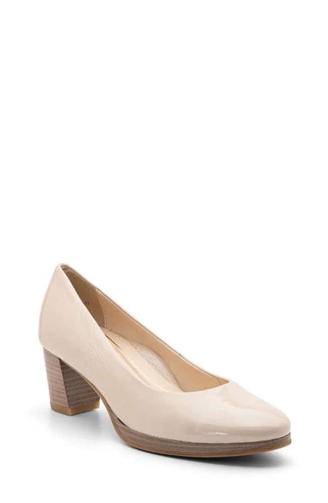 ara Odessa Pump Beige Patent at Nordstrom,