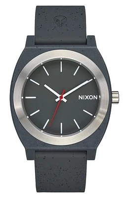 Nixon Time Teller OPP Silicone Strap Watch