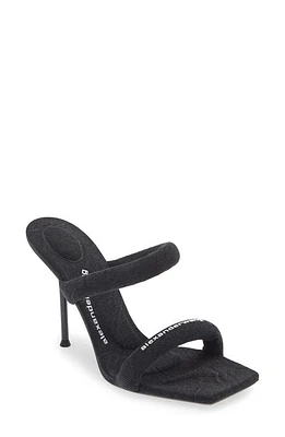 Alexander Wang Julie Padded Stiletto Sandal Grey Aged at Nordstrom,