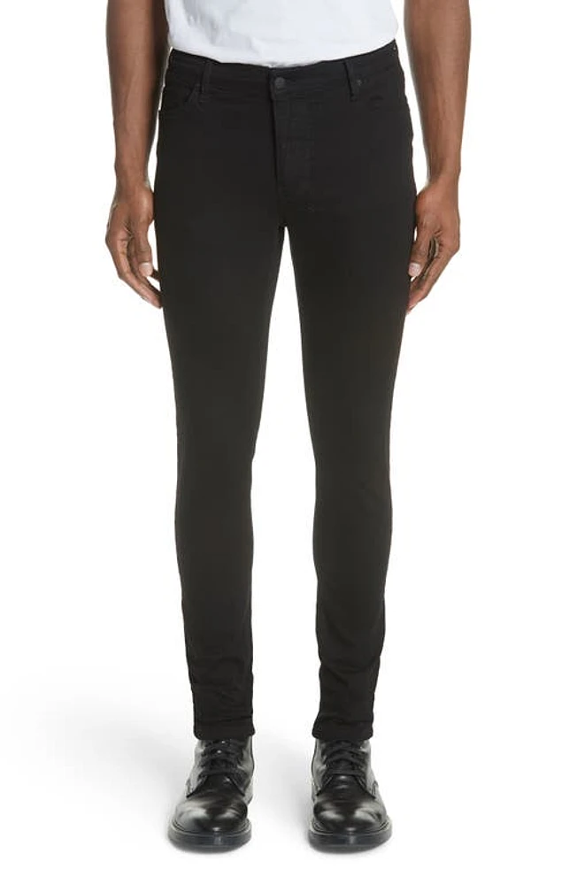 Ksubi Van Winkle Black Rebel Skinny Fit Jeans at Nordstrom,