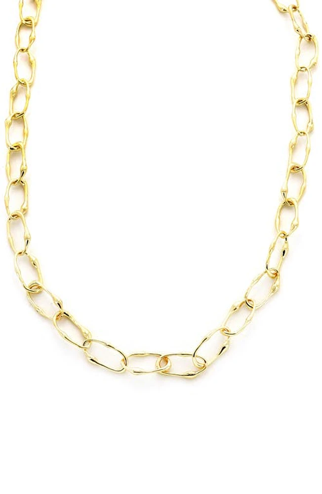 Panacea Molten Chain Necklace in Gold at Nordstrom