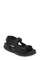 Cecilie Bahnsen Valeria Embellished Trek Sandal Black/Black at Nordstrom,