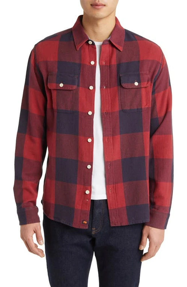 The Normal Brand Mountain Regular Fit Flannel Button-Up Shirt at Nordstrom,