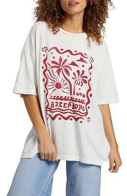 Billabong Coastal Tides Graphic T-Shirt Salt Crystal at Nordstrom,