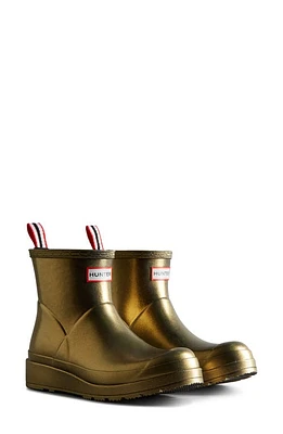 Hunter Original Short Nebula Play Rain Boot Gold at Nordstrom,