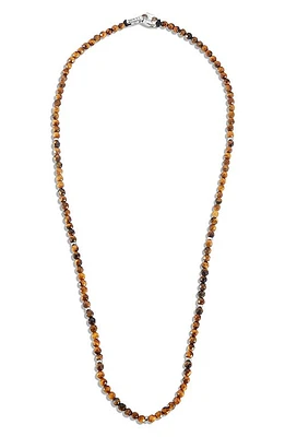 Jonas Studio Tiger's Eye Necklace in Tiger Eye at Nordstrom