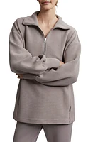 Varley Fulham Oversize Pullover Grey at Nordstrom,