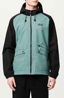 Picture Organic Clothing Surface Waterproof Hooded Jacket Sea Pine at Nordstrom,