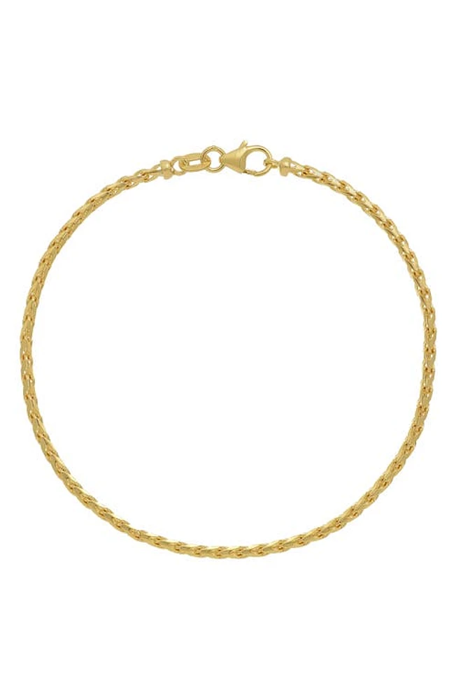 Bony Levy Men's 14K Gold Franco Bracelet in 14K Yellow Gold at Nordstrom, Size 8