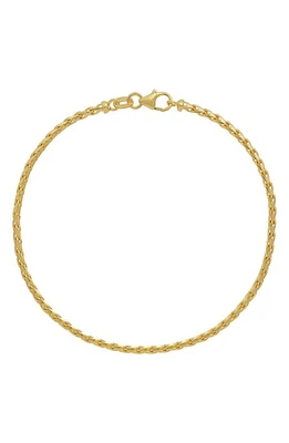 Bony Levy Men's 14K Gold Franco Bracelet in 14K Yellow Gold at Nordstrom, Size 8