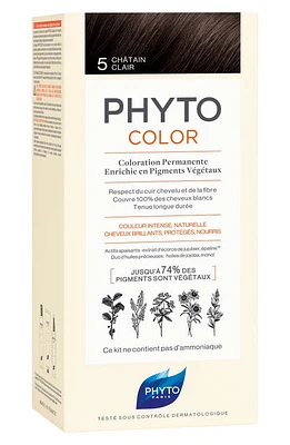 Phytocolor Permanent Hair Color in 5 Light Brown at Nordstrom