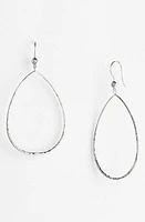 Ippolita Diamond Accent Large Teardrop Earrings in Sterling Silver at Nordstrom