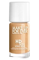 Make Up For Ever HD Skin Hydra Glow Skin Care Foundation with Hyaluronic Acid in 2Y36 - Warm Honey at Nordstrom