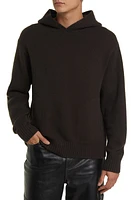 FRAME Cashmere Pullover Hoodie Marron at Nordstrom,