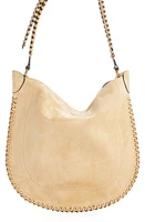 Isabel Marant Oskan Suede Hobo Bag in Beige at Nordstrom