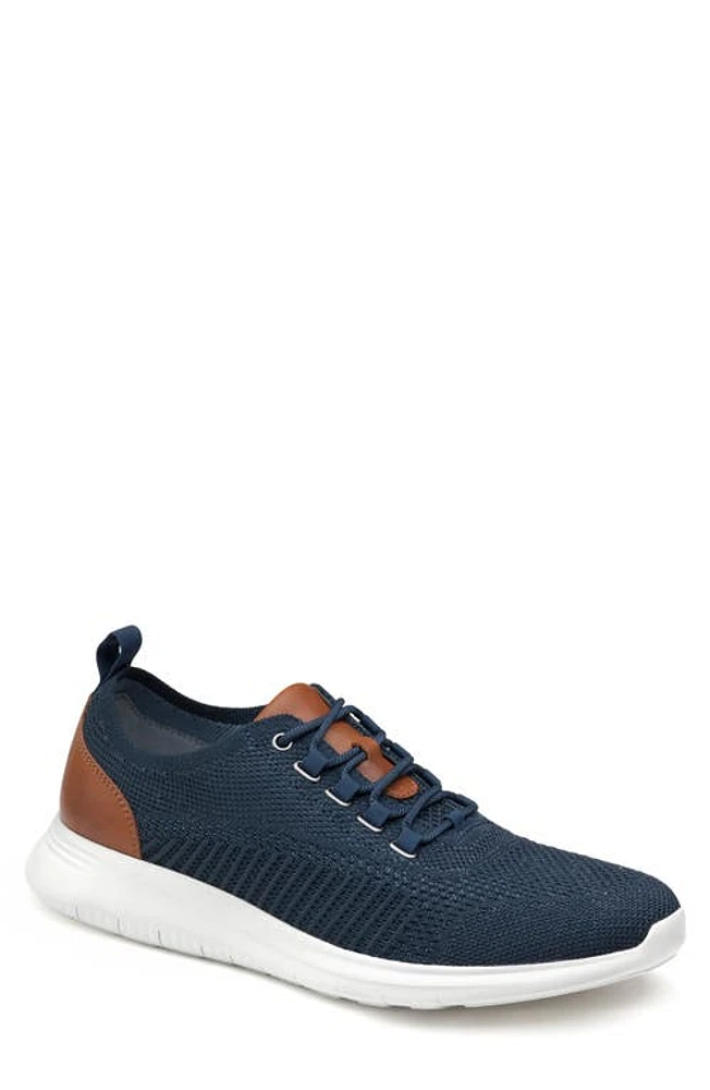 Johnston & Murphy Amherst Knit Sneaker Navy at Nordstrom,