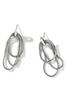 John Hardy Classic Chain Link Drop Earrings in Silver at Nordstrom