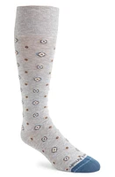 EDWARD ARMAH Neat Cotton Blend Dress Socks in at Nordstrom