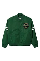 Lacoste Water Repellent Insulated Bomber Jacket at Nordstrom,