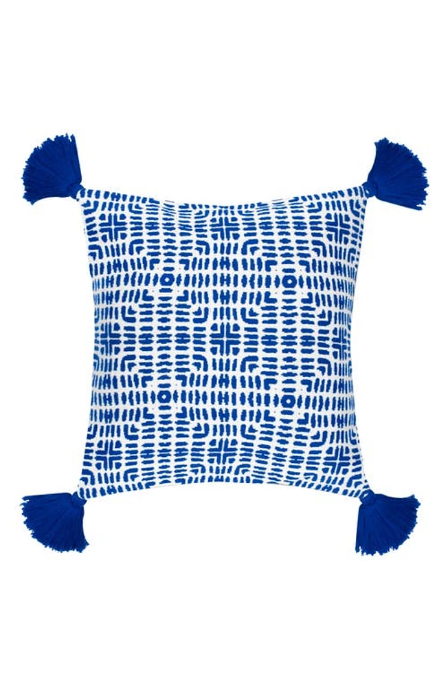 Rochelle Porter Cote Cotton Accent Pillow in Blue at Nordstrom, Size 20X20