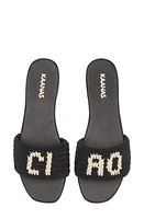 Kaanas Serin Ciao Crochet Sandal Black at Nordstrom,