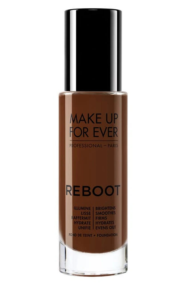 Make Up For Ever MUFE Reboot Active Care Revitalizing Foundation in R560 - Chocolate at Nordstrom