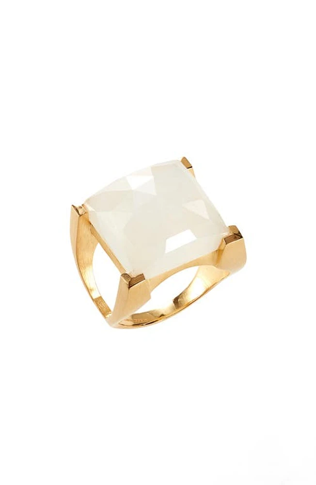 Dean Davidson Plaza Semiprecious Stone Ring in Moonstone/Gold at Nordstrom