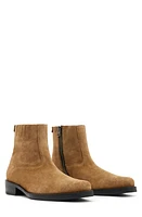 AllSaints Booker Suede Boot Tan at Nordstrom,