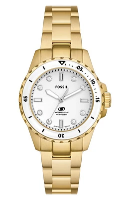 Fossil Blue Dive Bracelet Watch