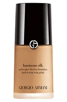 ARMANI beauty Luminous Silk Natural Glow Foundation in 8.25 Tan/pink at Nordstrom