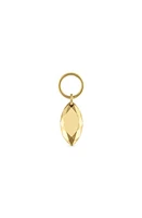 Maria Tash Faceted Marquise Charm Pendant in Gold at Nordstrom