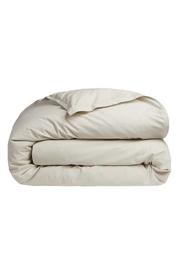 Parachute Percale Duvet Cover in Sand at Nordstrom