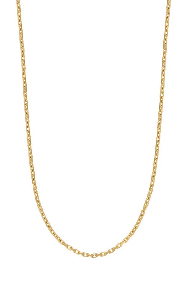 Bony Levy Men's 14k Gold Rolo Chain Necklace in 14K Yellow Gold at Nordstrom, Size 22