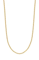 Bony Levy Men's 14k Gold Rolo Chain Necklace in 14K Yellow Gold at Nordstrom, Size 22