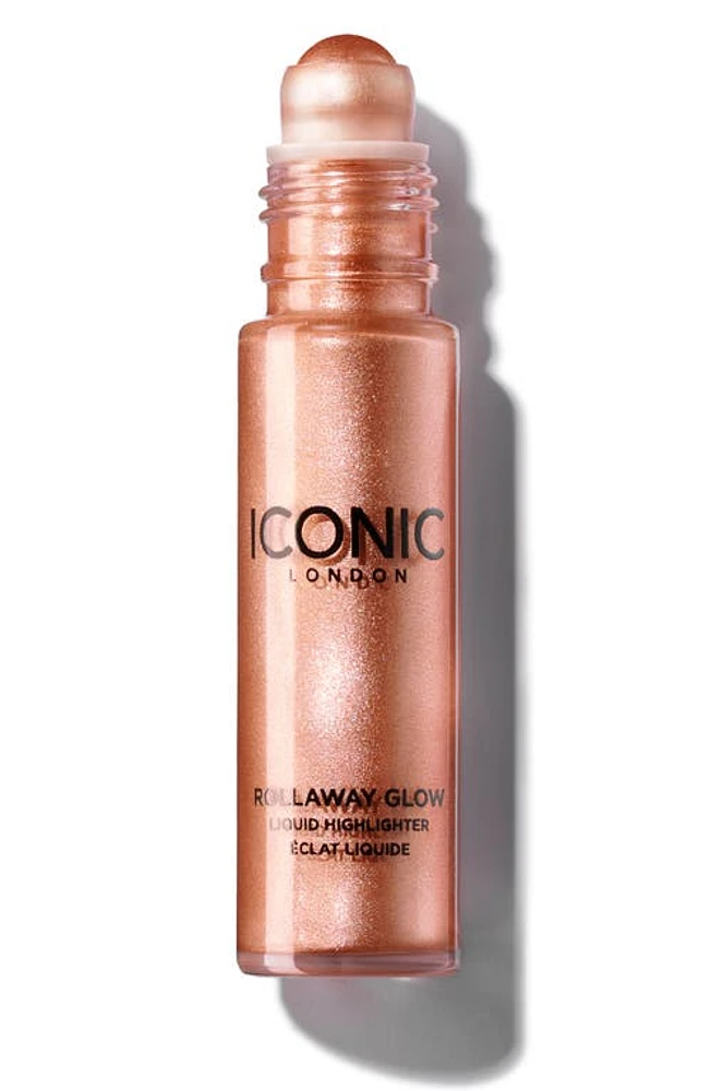 ICONIC LONDON Rollaway Glow Liquid Highlighter Stick in Rose Potion at Nordstrom