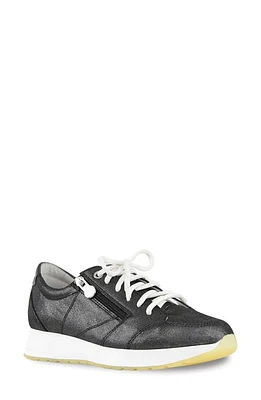 Munro Sutton Sneaker Black Metallic at Nordstrom,