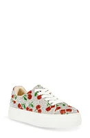 Betsey Johnson Sidny Crystal Pavé Platform Sneaker at Nordstrom,