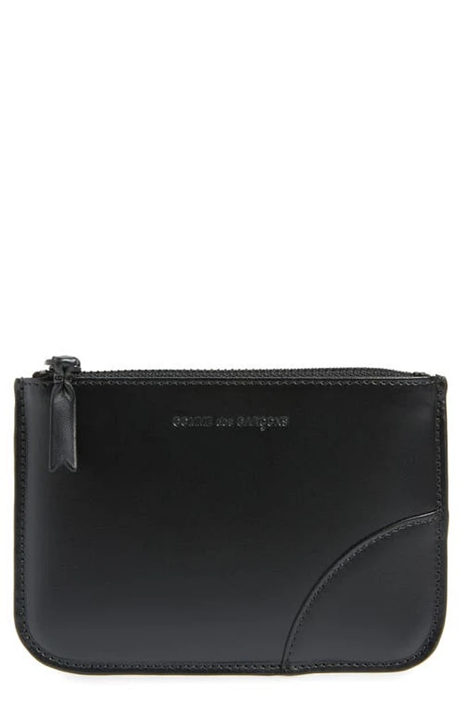 Comme des Garçons Wallets Very Black Small Zip Pouch at Nordstrom