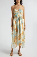 A. L.C. Rumi Printed Cotton Midi Dress at Nordstrom,