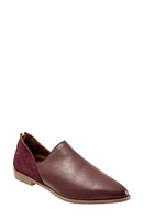 Bueno Beau Pointed Toe Loafer Merlot at Nordstrom,