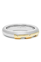 Tory Burch Essential Two Tone Bangle Bracelet in Tory Gold /Tory Silver at Nordstrom