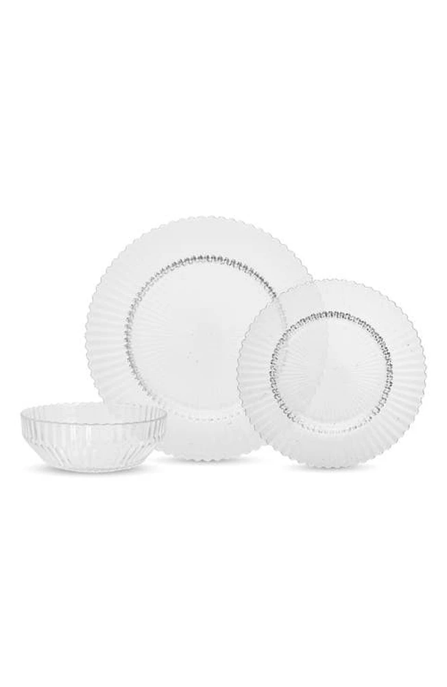 Fortessa Archie 12-Piece Clear Dinnerware Set at Nordstrom