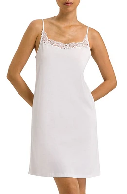 Hanro Michelle Supima Cotton Chemise at Nordstrom,