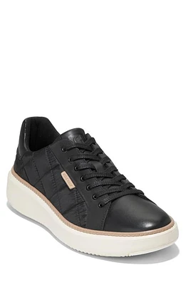 Cole Haan GrandPro Topspin Puffer Sneaker in Black/Ch Dark Latte/Ivory at Nordstrom, Size 12