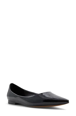 ALDO Stessy Pointed Toe Flat Black at Nordstrom,