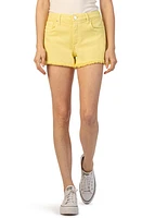 KUT from the Kloth Jane Frayed High Waist Denim Shorts at Nordstrom,