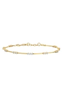 Bony Levy Aviva Diamond Line Bracelet in 18K Yellow Gold at Nordstrom, Size 7