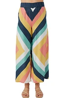 O'Neill Isha Print Wide Leg Cover-Up Pants Navy Multi Colored at Nordstrom,